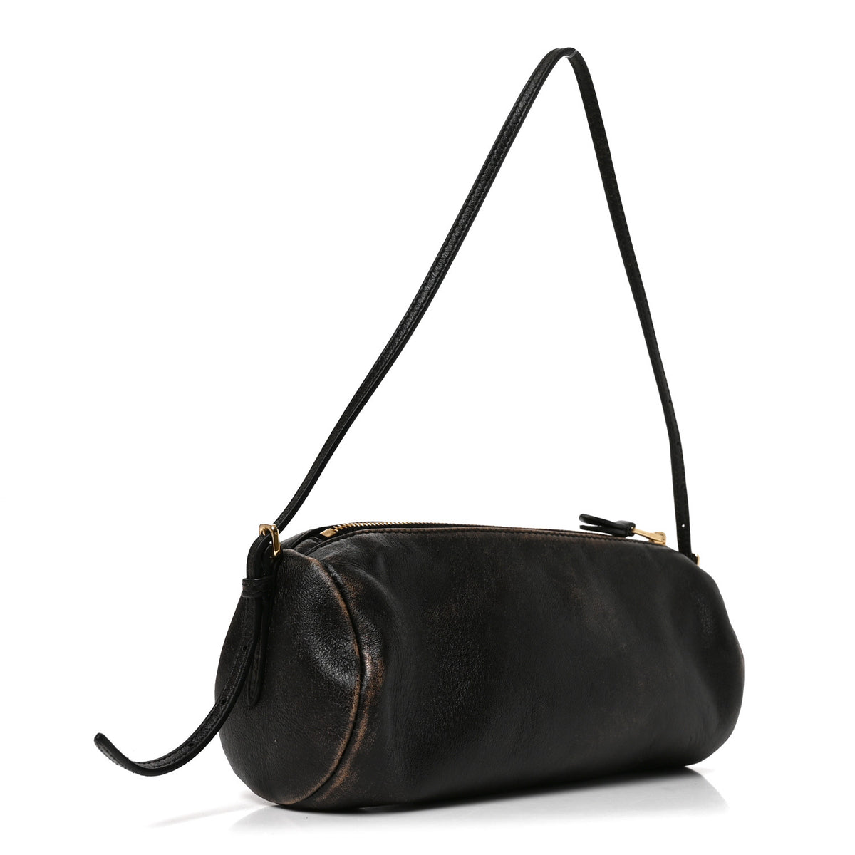Miu Miu Nappa Aviator Mini Pouch Briarwood 3 of 9