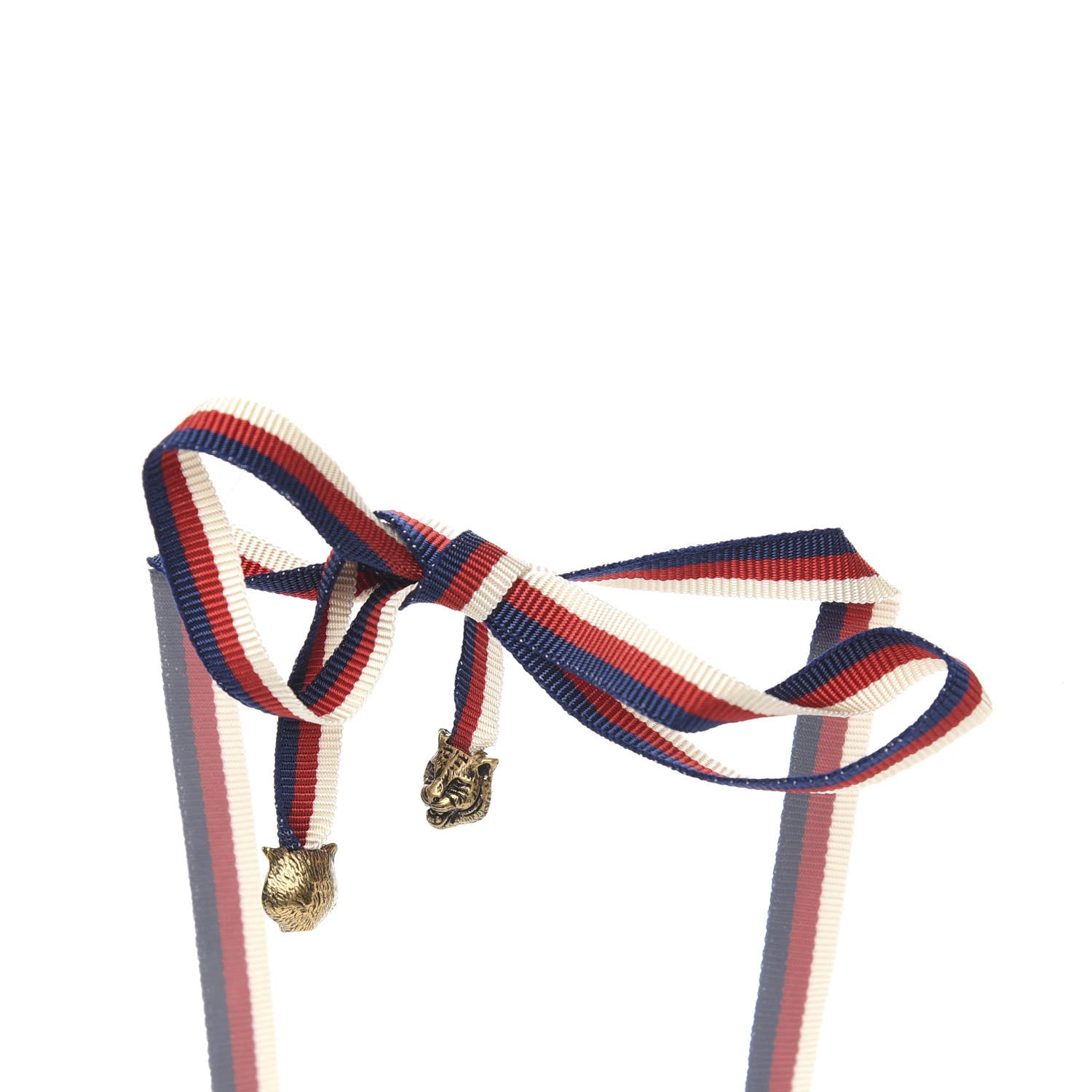 Gucci Crystal Pearl GG Sylvie Bee Necklace 3 of 4