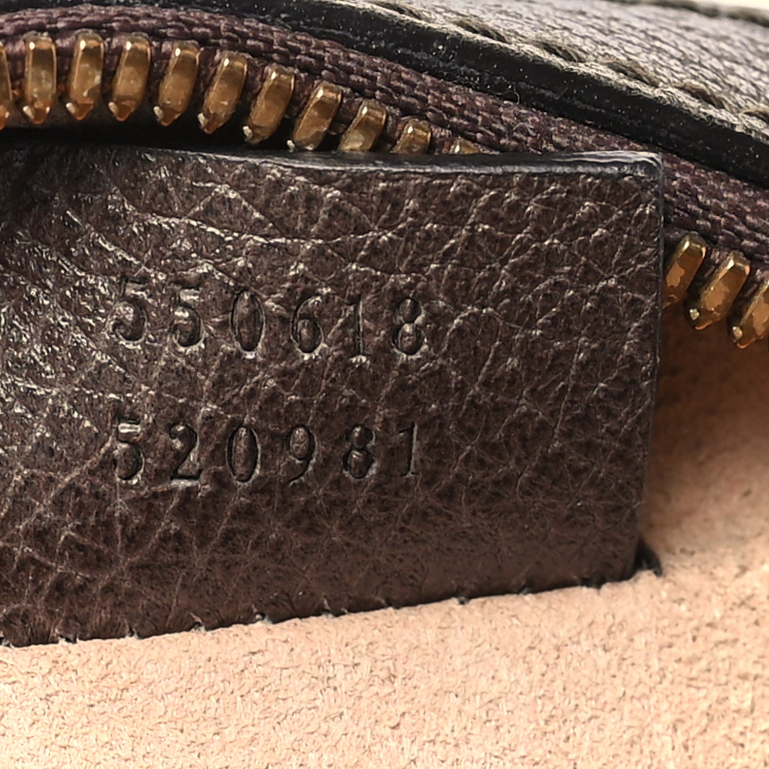 Gucci GG Supreme Monogram Web Mini Ophidia Round Shoulder Bag Brown 7 of 10