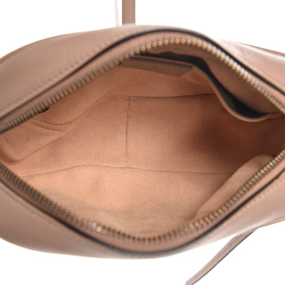 Gucci Calfskin Matelasse Mini GG Marmont Chain Shoulder Bag Nude 2 of 7