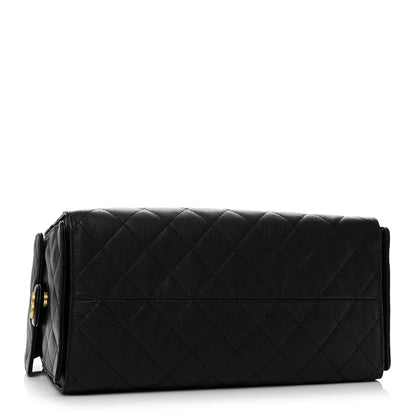 Chanel Caviar Quilted Medium Chanel 25 Handbag Black 5 of 11