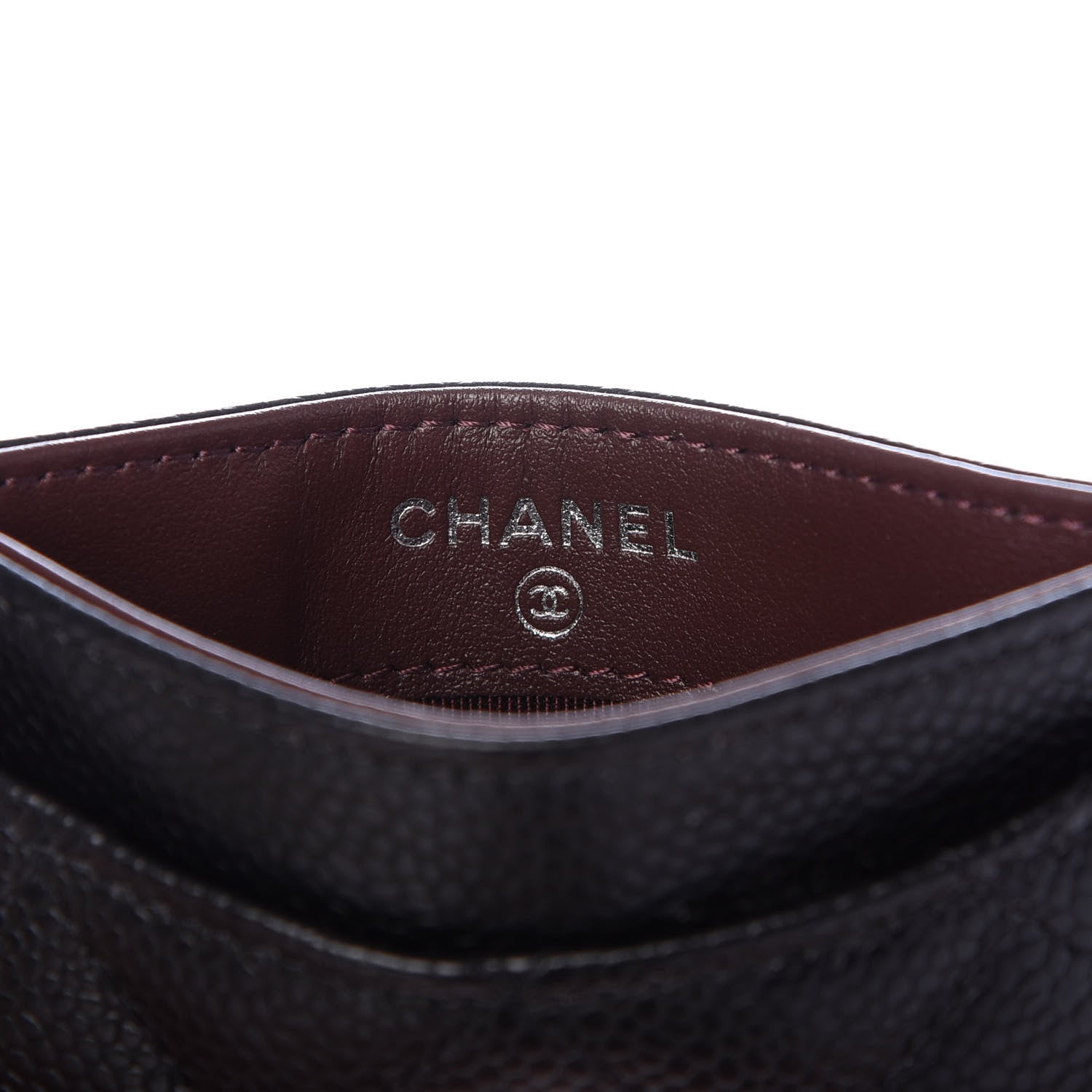Chanel Caviar Quilted Card Holder Black 6 of 8