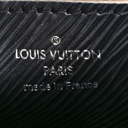 Louis Vuitton Epi Travel Stickers Twist Shoulder Bag MM Black 7 of 13