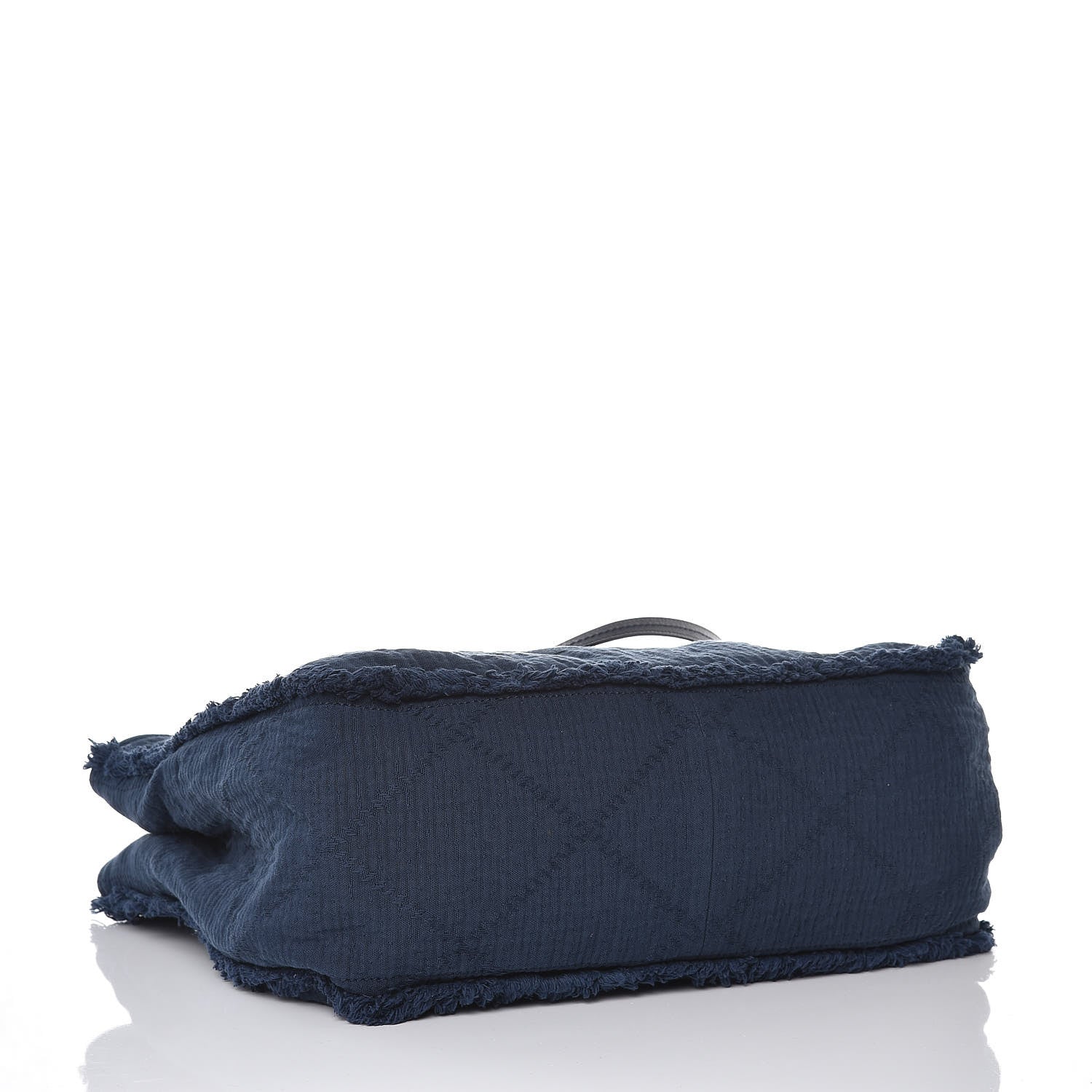 Chanel Canvas Extra Large Double Face Shopping Tote Navy 5 of 8