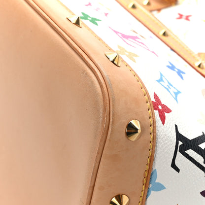 Louis Vuitton Monogram Multicolor Alma White 11 of 12