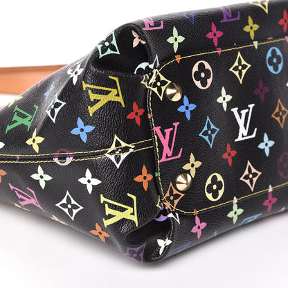 Louis Vuitton Monogram Multicolor Annie MM Black 9 of 15