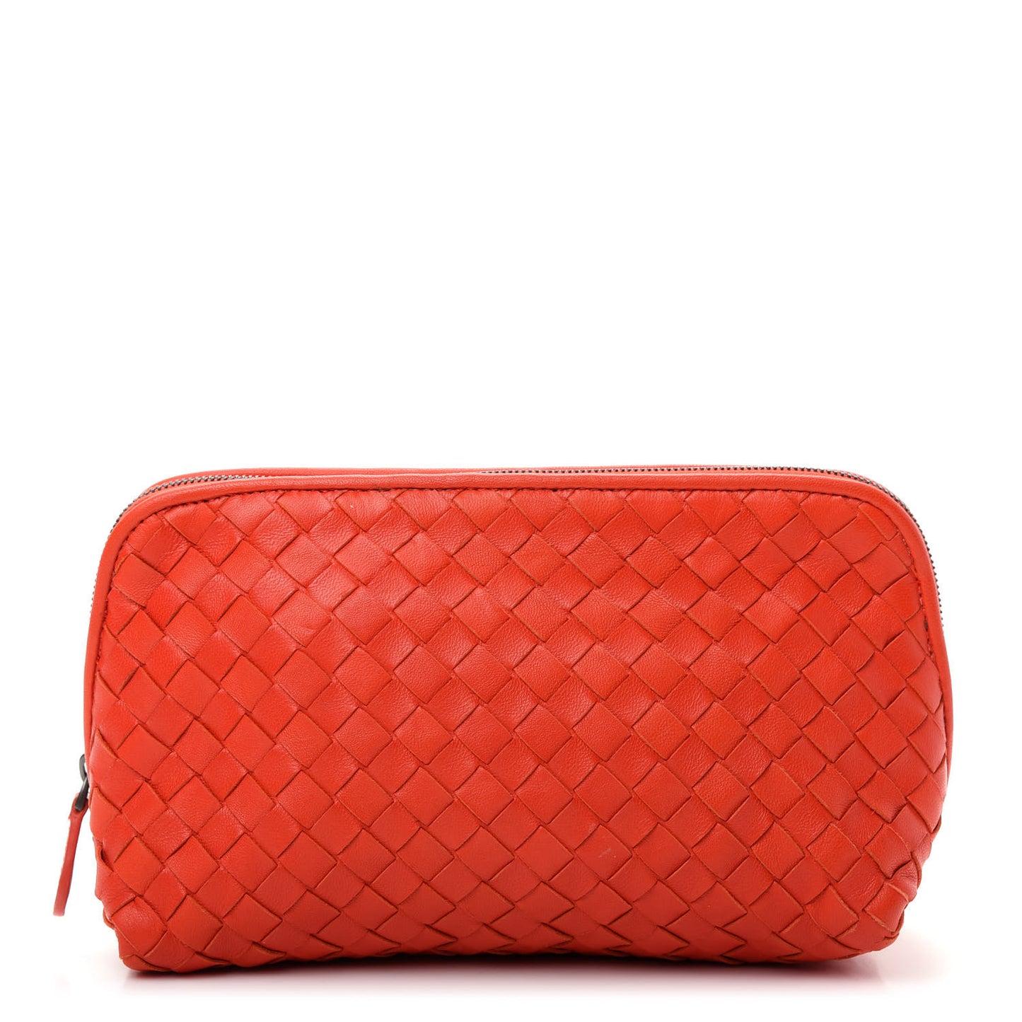 Nappa Intrecciato Cosmetic Pouch Vesuvio