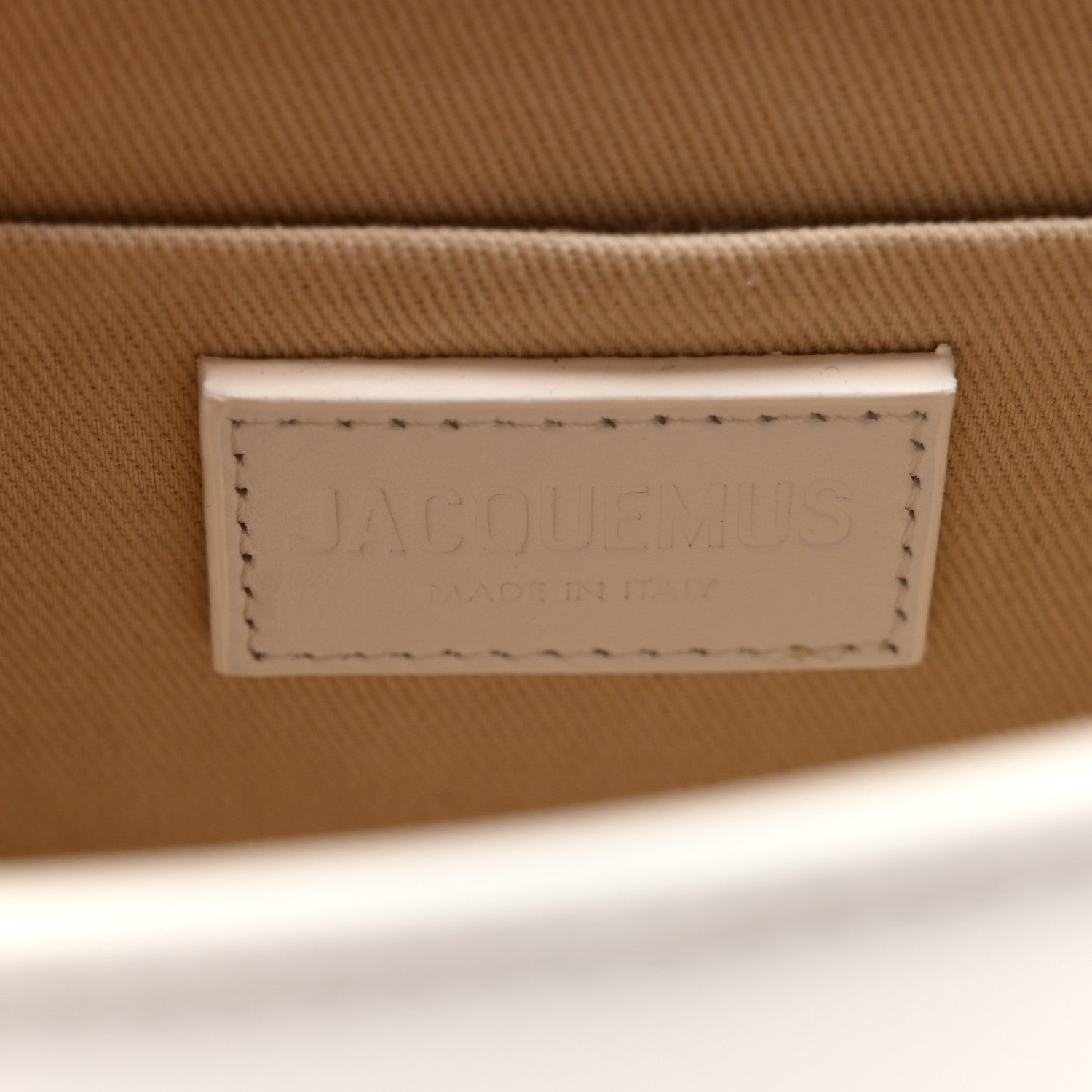 Jacquemus Smooth Calfskin Le Chiquito Noeud White 6 of 9