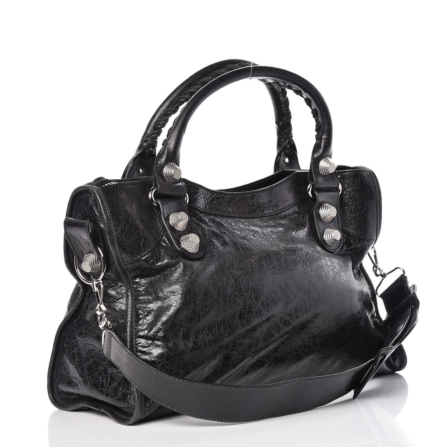 Balenciaga Agneau Giant 21 Silver Hardware City Black 4 of 17