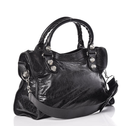 Balenciaga Agneau Giant 21 Silver Hardware City Black 4 of 17