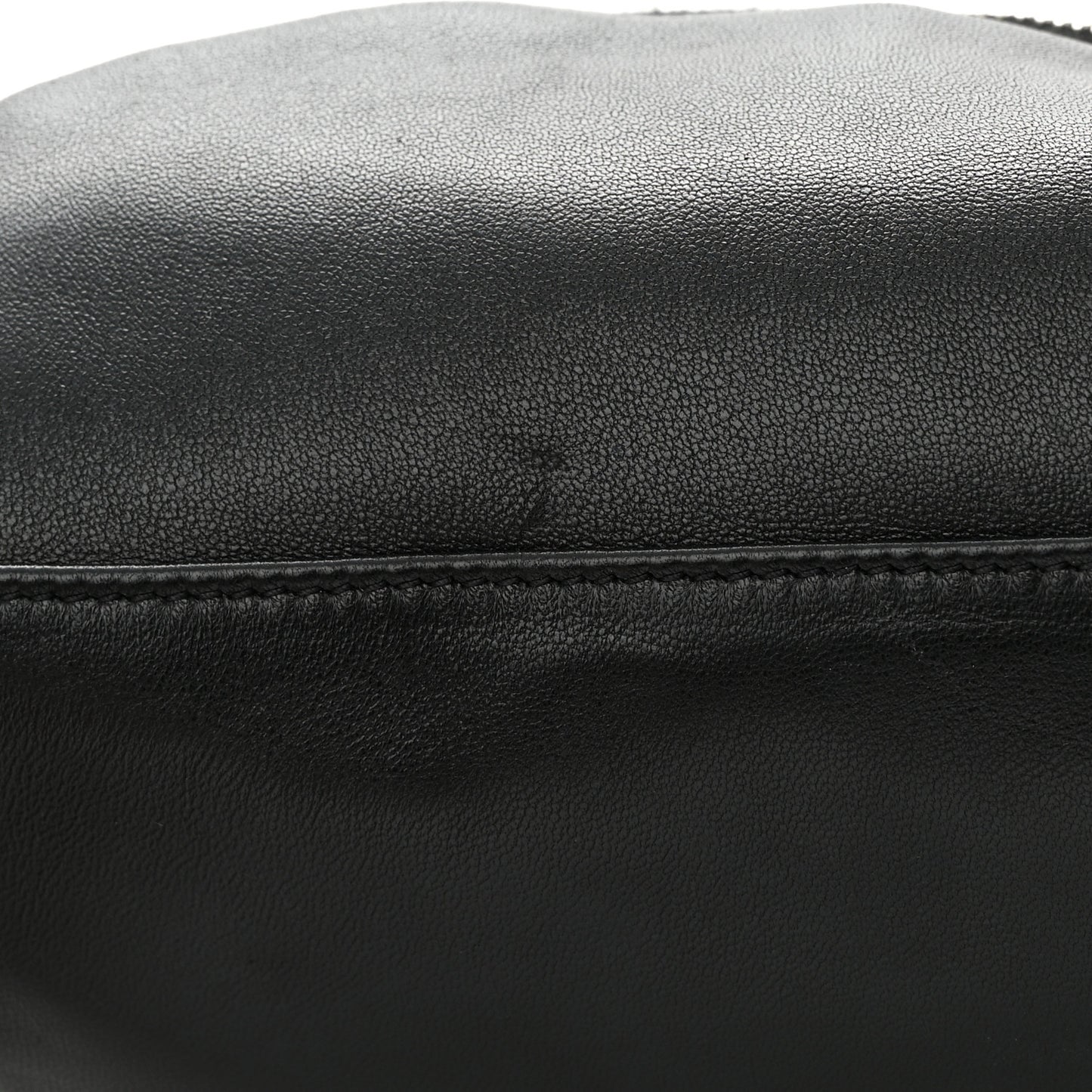 Calfskin Monogram Belt Bag Black