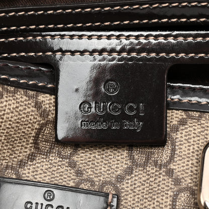 Gucci GG Plus Monogram Medium Joy Boston Dark Brown 6 of 12