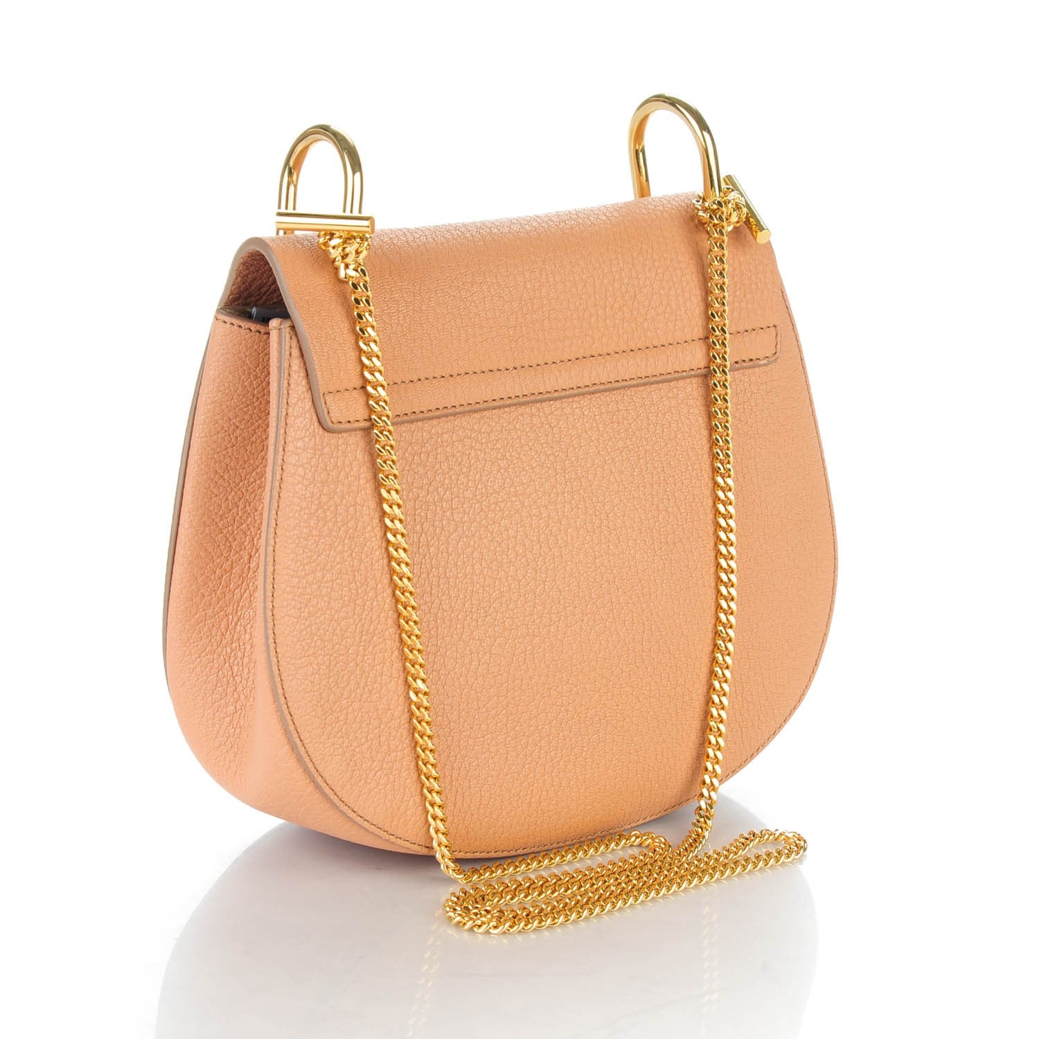 Chloe Grained Lambskin Drew Shoulder Bag Misty Rose 3 of 7