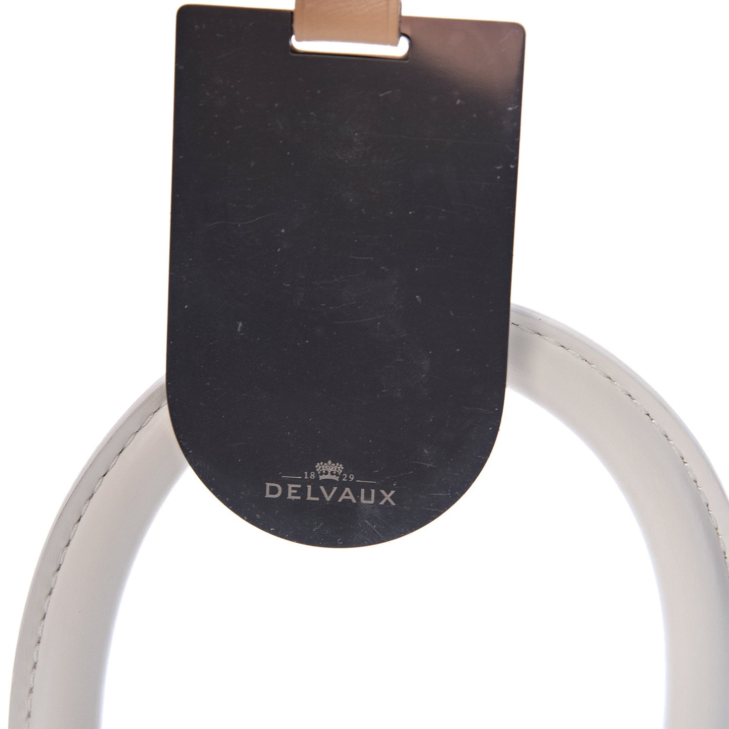Box Calfskin Mini Brillant Satchel Ivory