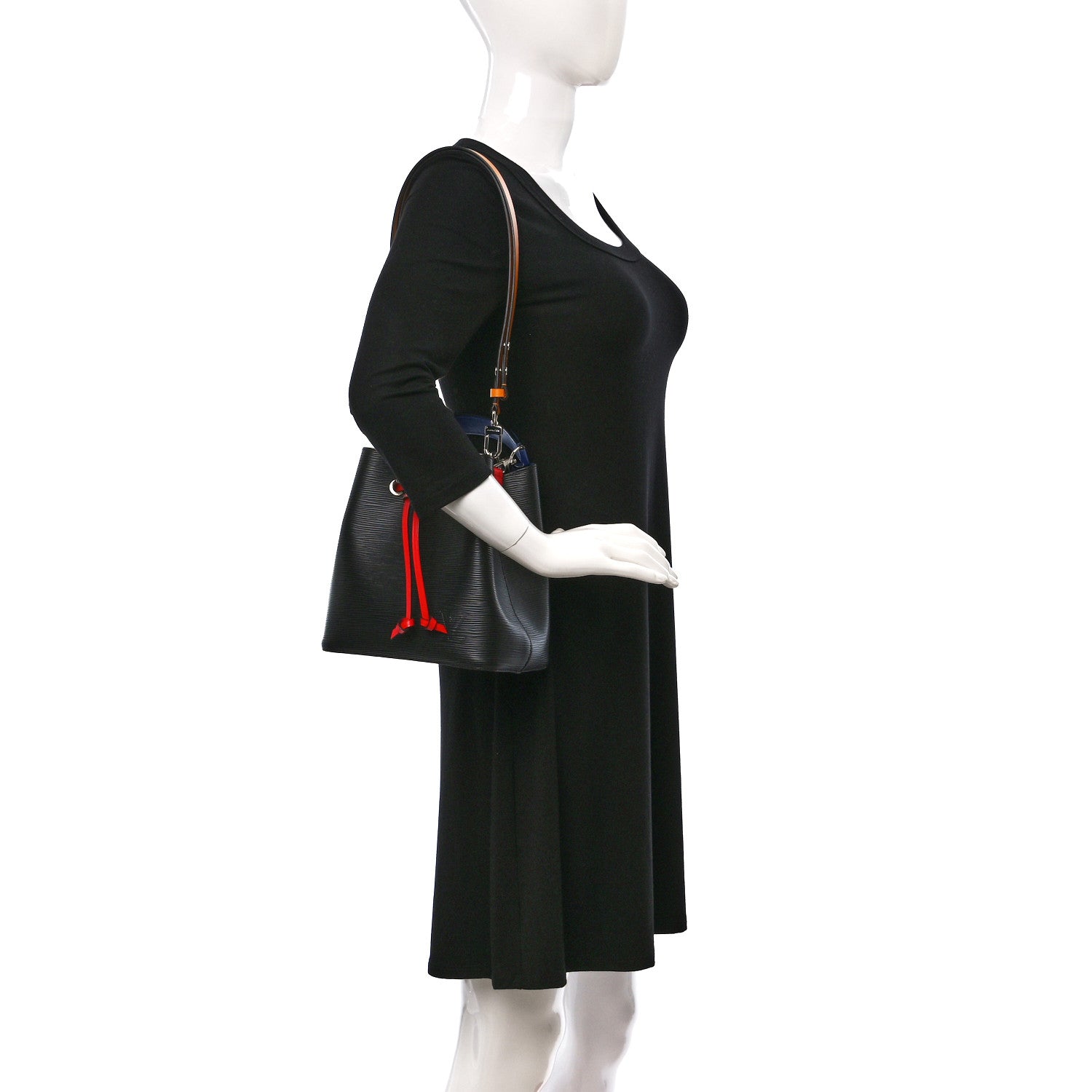 Louis Vuitton Epi Neonoe BB Black Safran 2 of 12