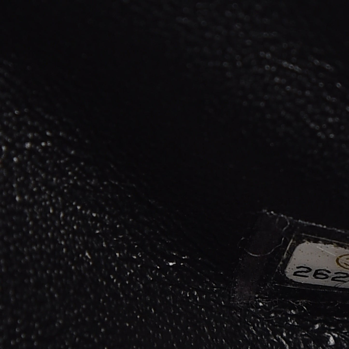 Lambskin Quilted Mini Rectangular Flap Black