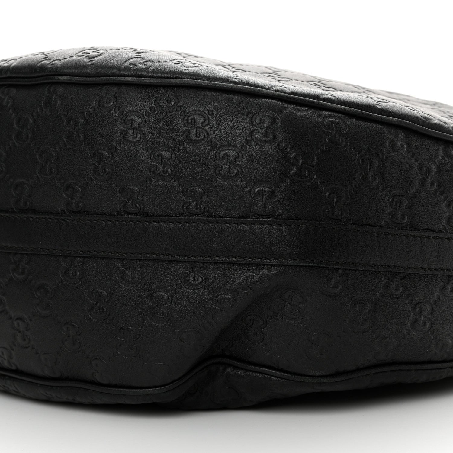 Gucci Guccissima Large GG Twins Hobo Black 10 of 14