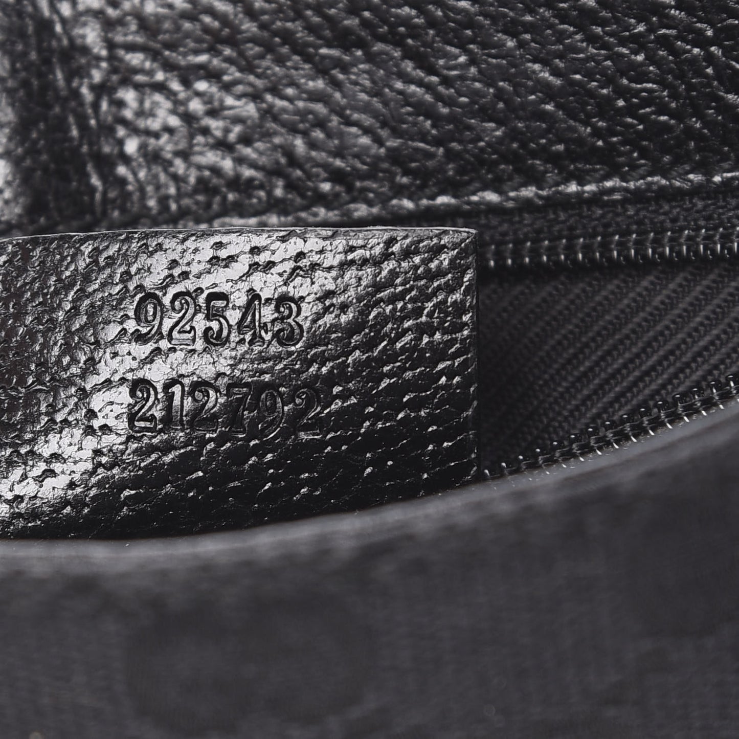 GG Monogram Web Flight Belt Bag Black