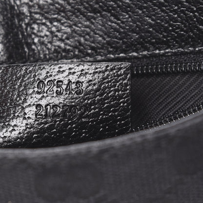 Gucci GG Monogram Web Flight Belt Bag Black 7 of 11
