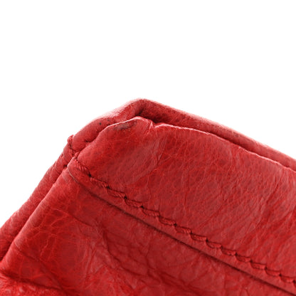 Balenciaga Agneau Arena Classic Hardware Small Clip Rouge Coquelicot 10 of 12