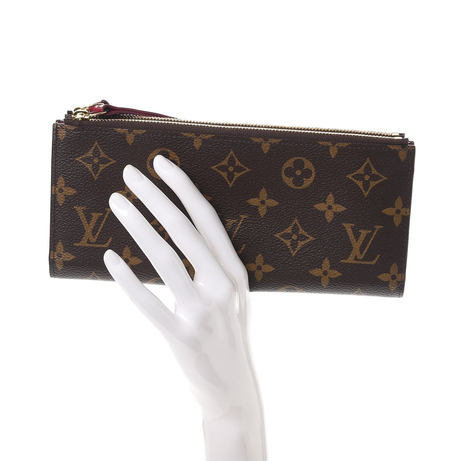Louis Vuitton Monogram Adele Wallet Fuchsia 2 of 10