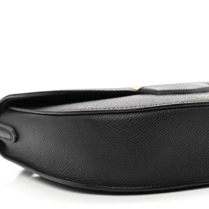 Celine Grained Calfskin Small Trotteur Black 9 of 13