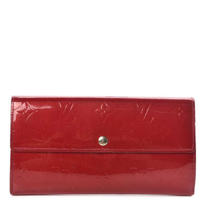 Louis Vuitton Vernis Sarah Wallet Pomme D'Amour 1 of 16