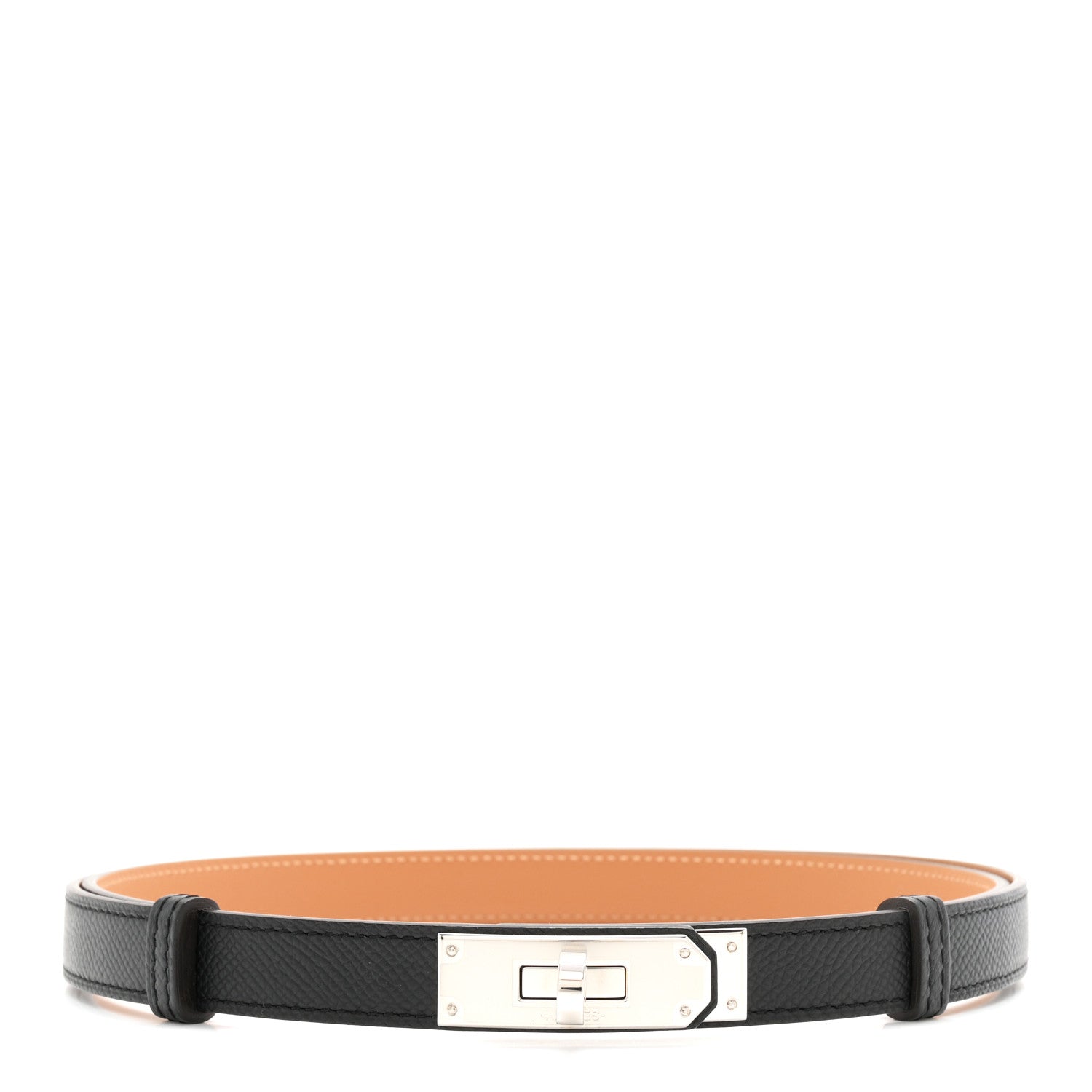 Hermes Epsom Kelly Belt Black 1 of 3