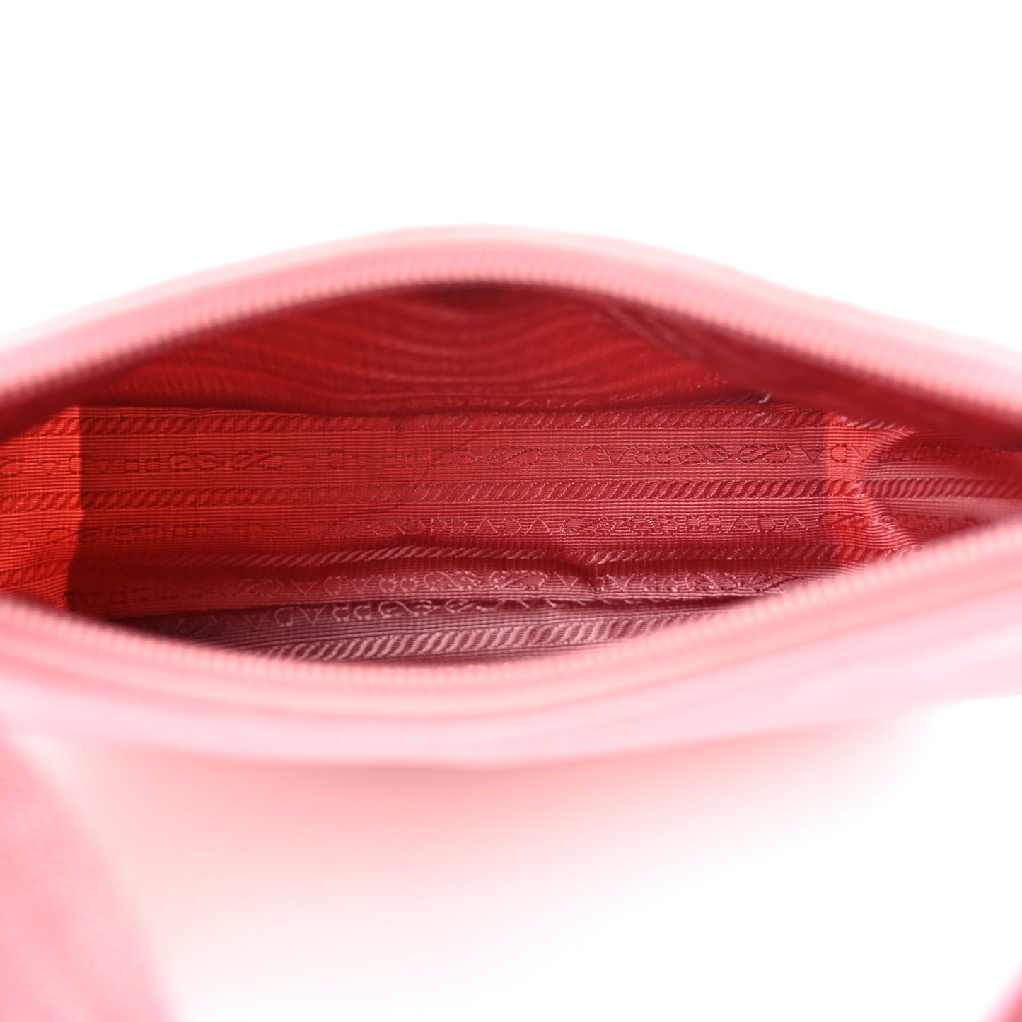 Tessuto Nylon Saffiano Mini Re-Edition 2000 Bag Rosa