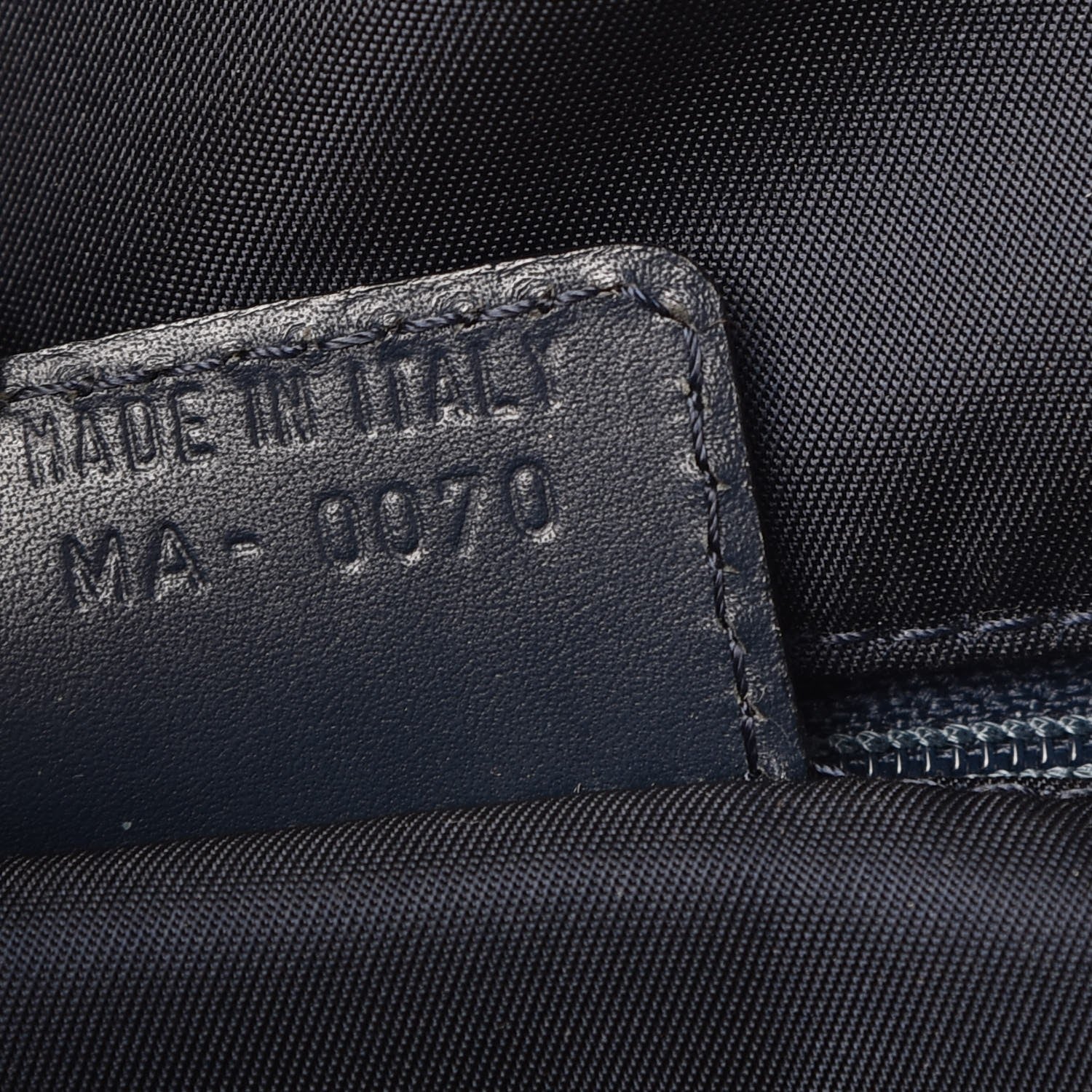 Christian Dior Monogram Saddle Bowler Navy 7 of 12