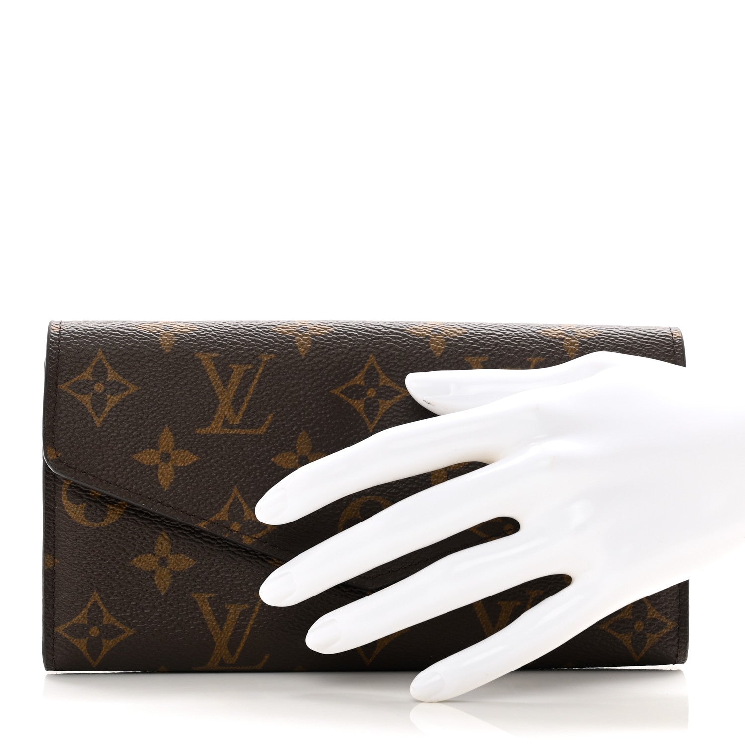 Louis Vuitton Monogram Sarah Wallet NM 2 of 9