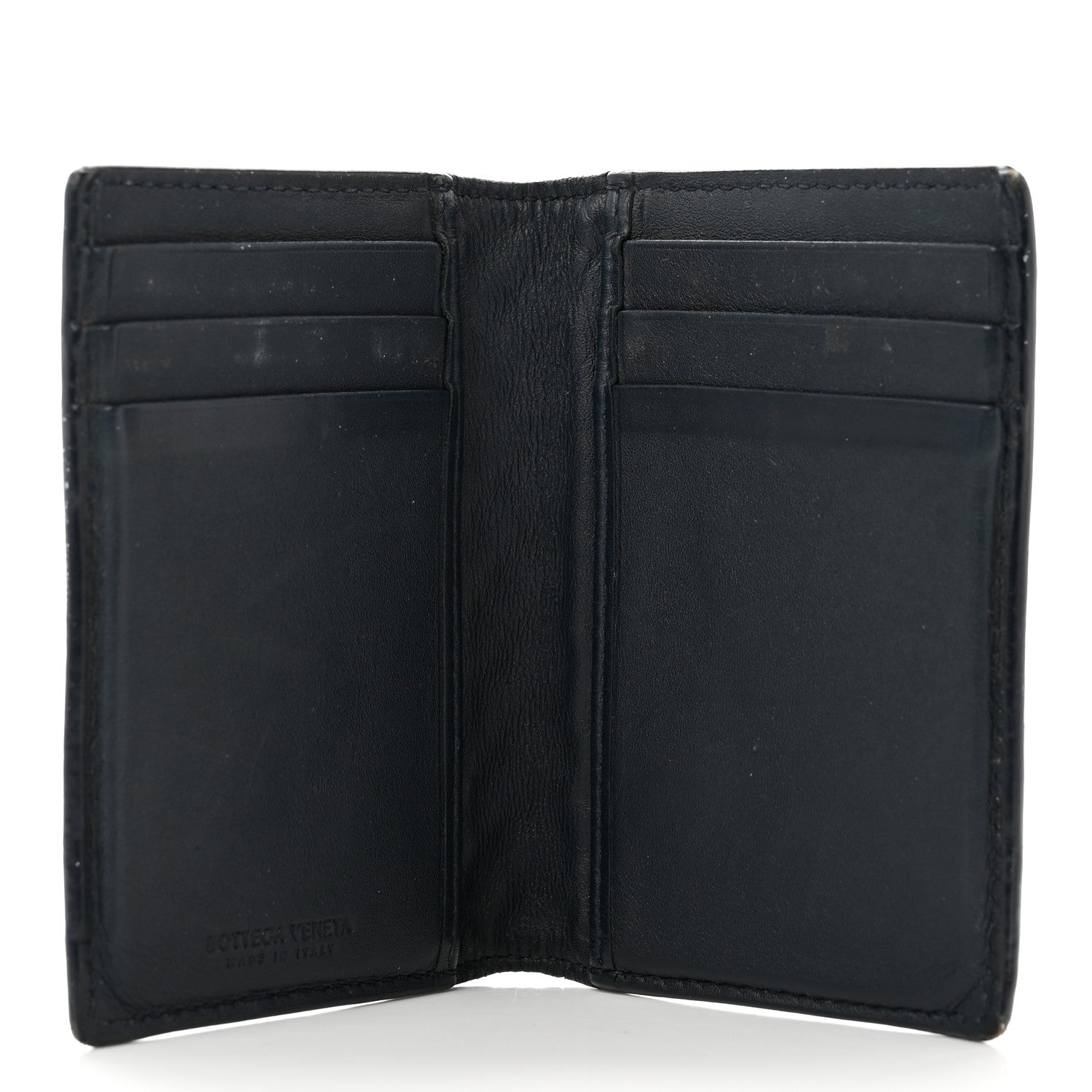 Bottega Veneta Nappa Intrecciato Bi-Fold Wallet Black 5 of 9