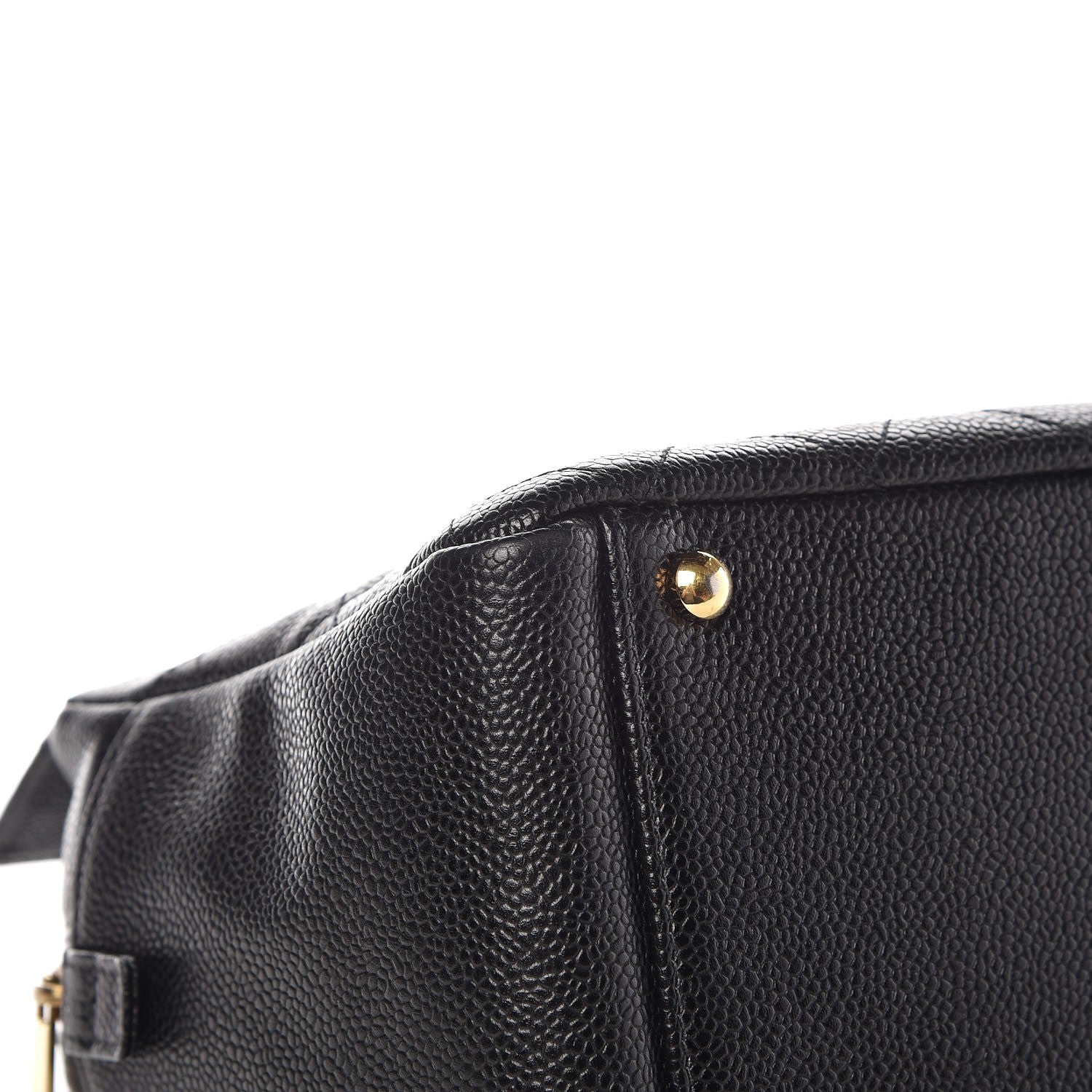 Chanel Caviar Quilted Petit Timeless Tote PTT Black 9 of 13