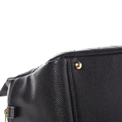 Chanel Caviar Quilted Petit Timeless Tote PTT Black 9 of 13