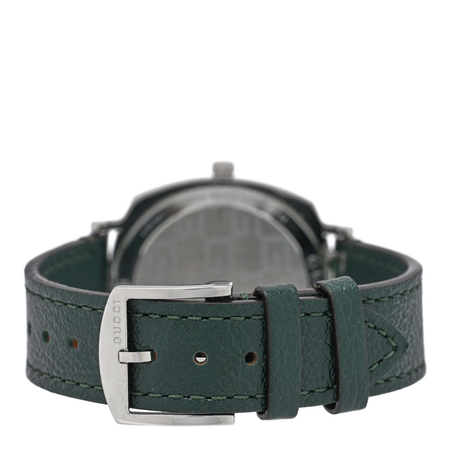 Gucci Stainless Steel Calfskin 35mm Grip Quartz Watch Green 3 of 5