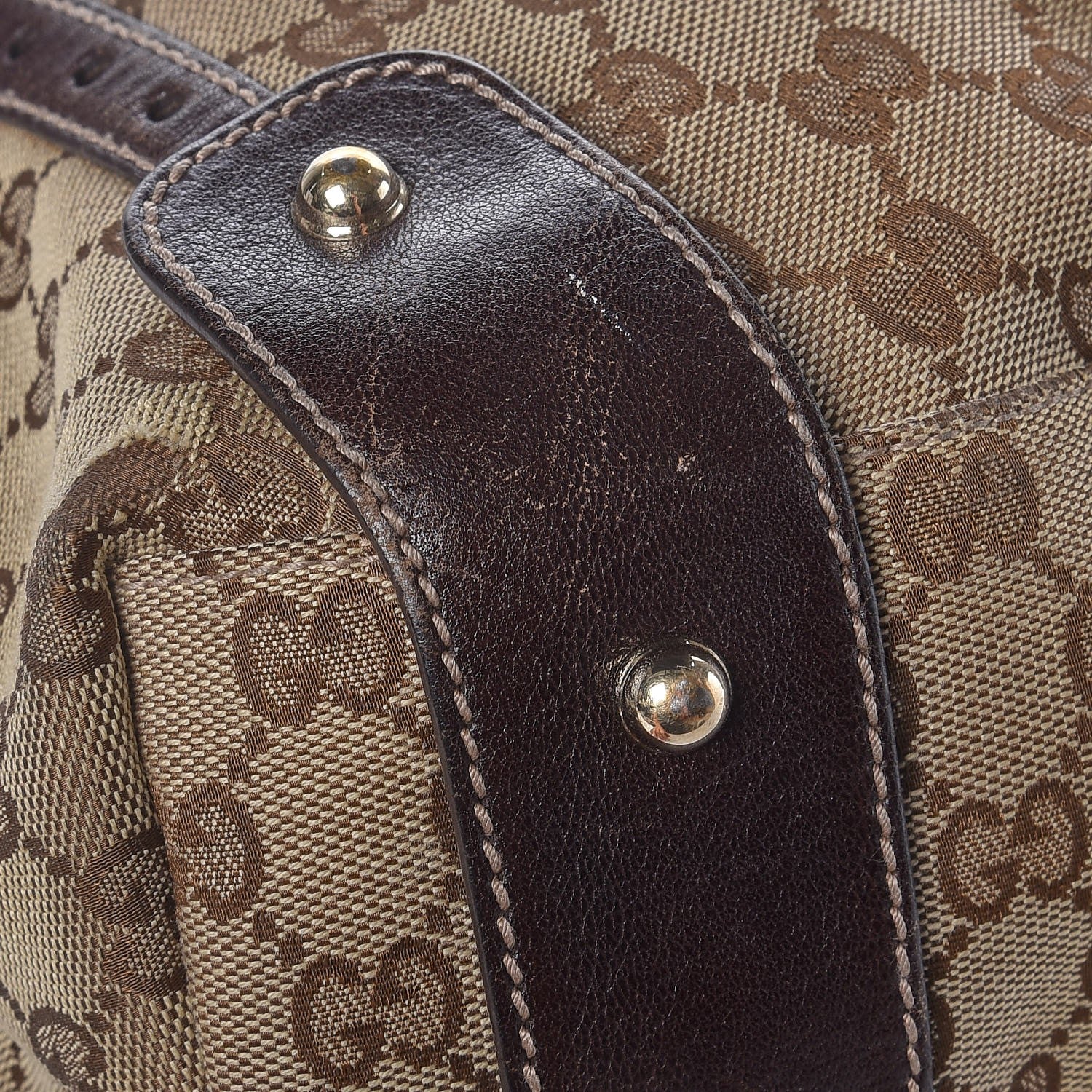Gucci Monogram Medium Pelham Shoulder Bag Dark Brown 11 of 12