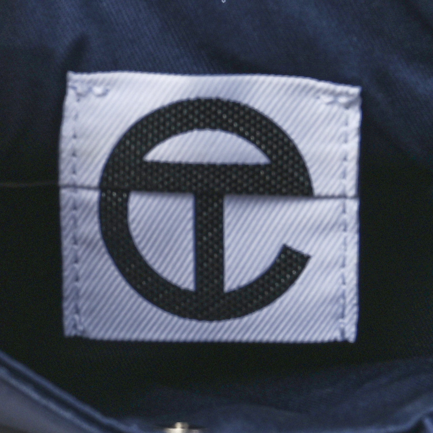 Telfar Vegan Leather Small Shopping Bag Navy 6 of 11