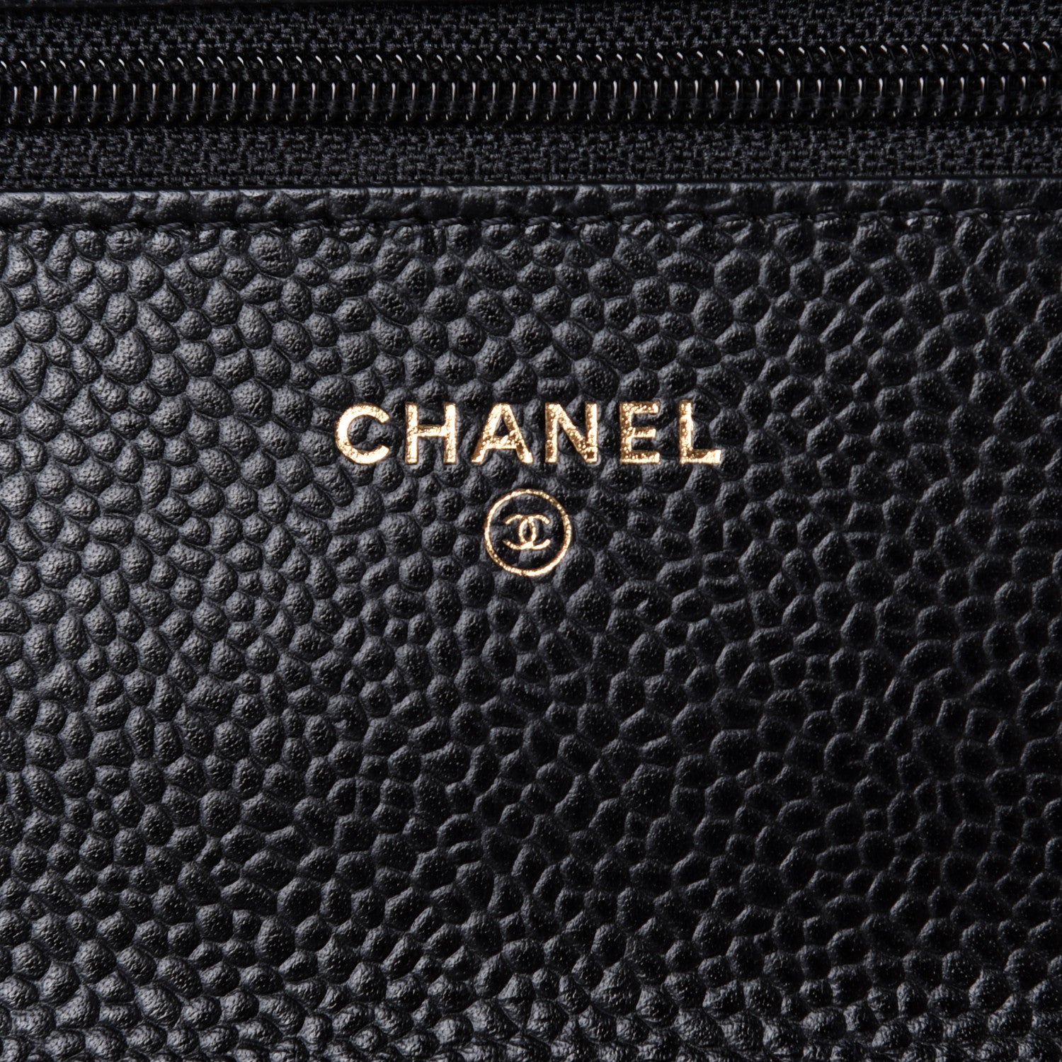 Chanel Caviar Quilted Wallet On Chain WOC Black 5 of 10