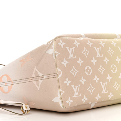 Louis Vuitton Monogram Giant Spring In The City Neverfull MM Sunset Kaki 8 of 9