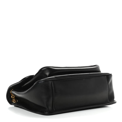 Saint Laurent Lambskin Matelasse Monogram Medium Niki Chain Satchel Black 3 of 4