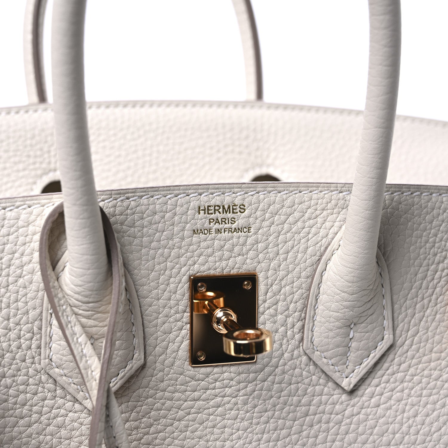 Hermes Togo Birkin 25 Craie 6 of 11