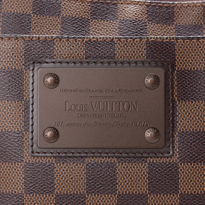 Louis Vuitton Damier Ebene Brooklyn Flat Pochette 10 of 10