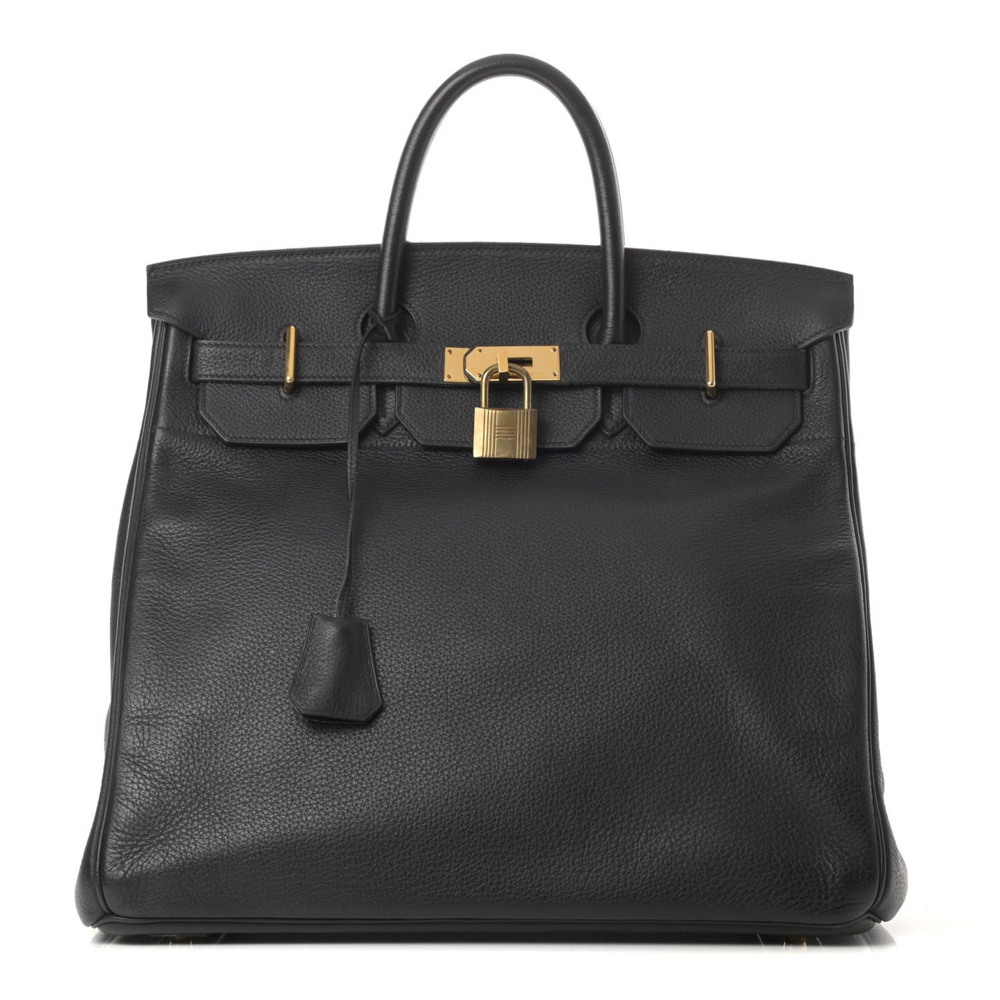 Taurillon Clemence HAC Birkin 40 Black