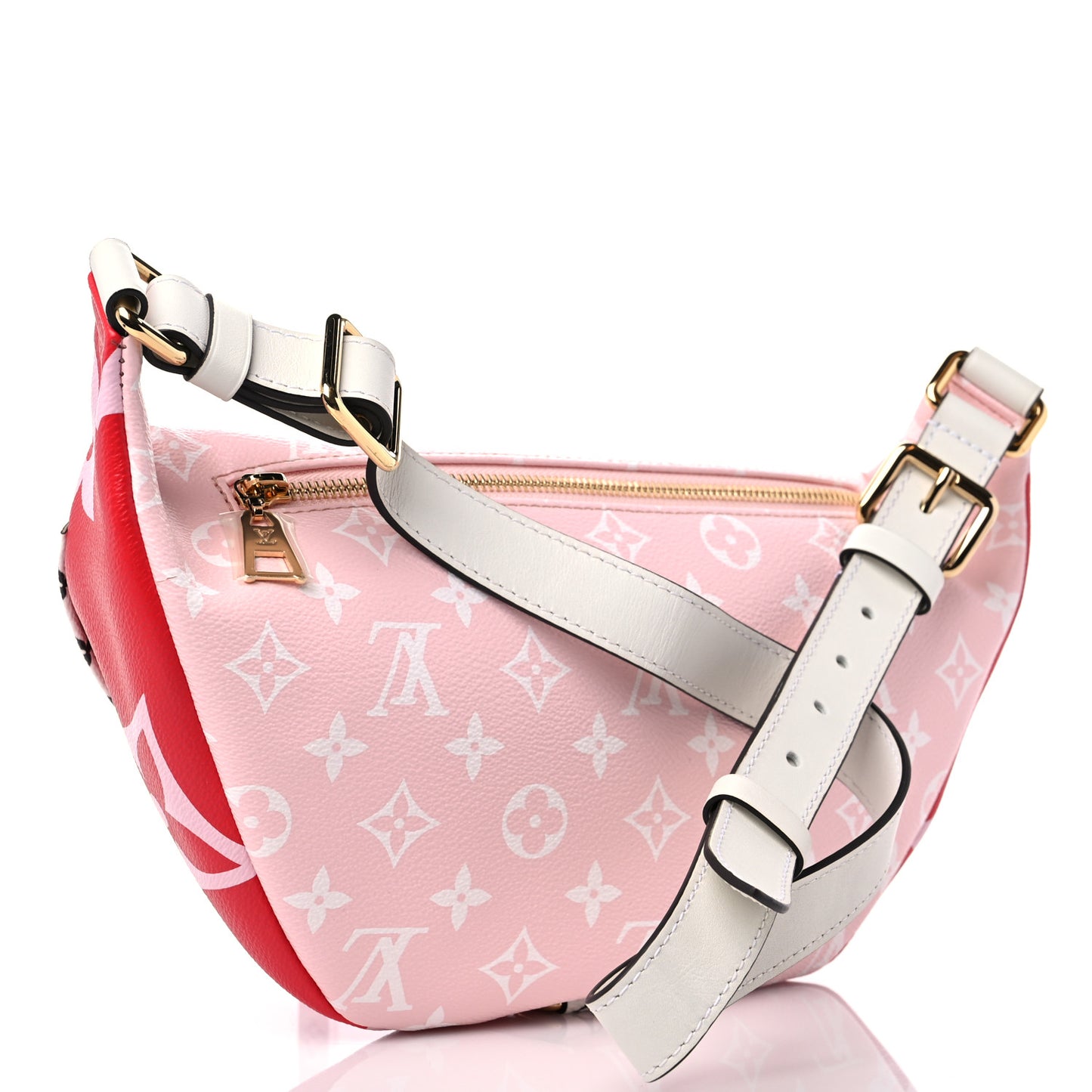 Monogram Giant Bumbag Rouge
