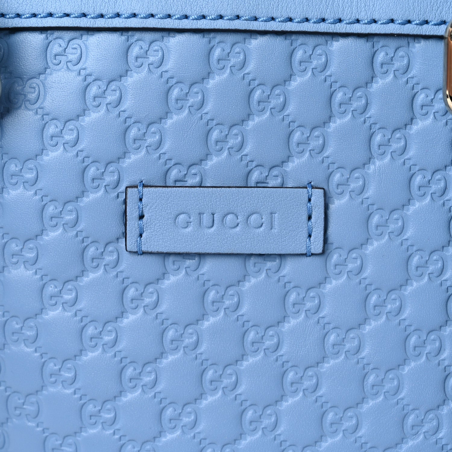 Gucci Microguccissima Mini Dome Bag Mineral Blue 11 of 11
