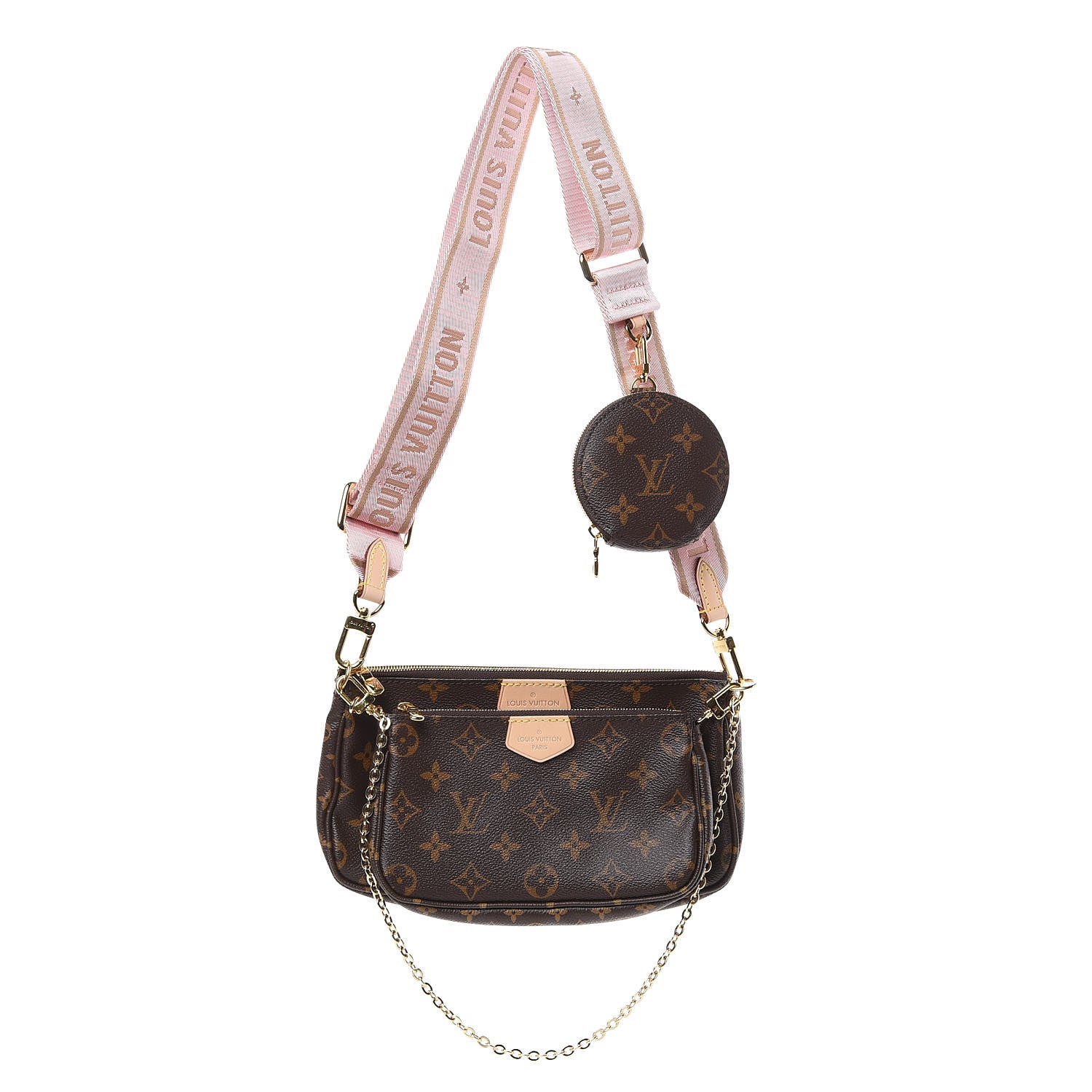 Louis Vuitton Monogram Multi Pochette Accessories Rose Clair 1 of 12