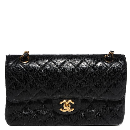 Chanel Caviar Quilted Small Double Flap Black 1 of 8