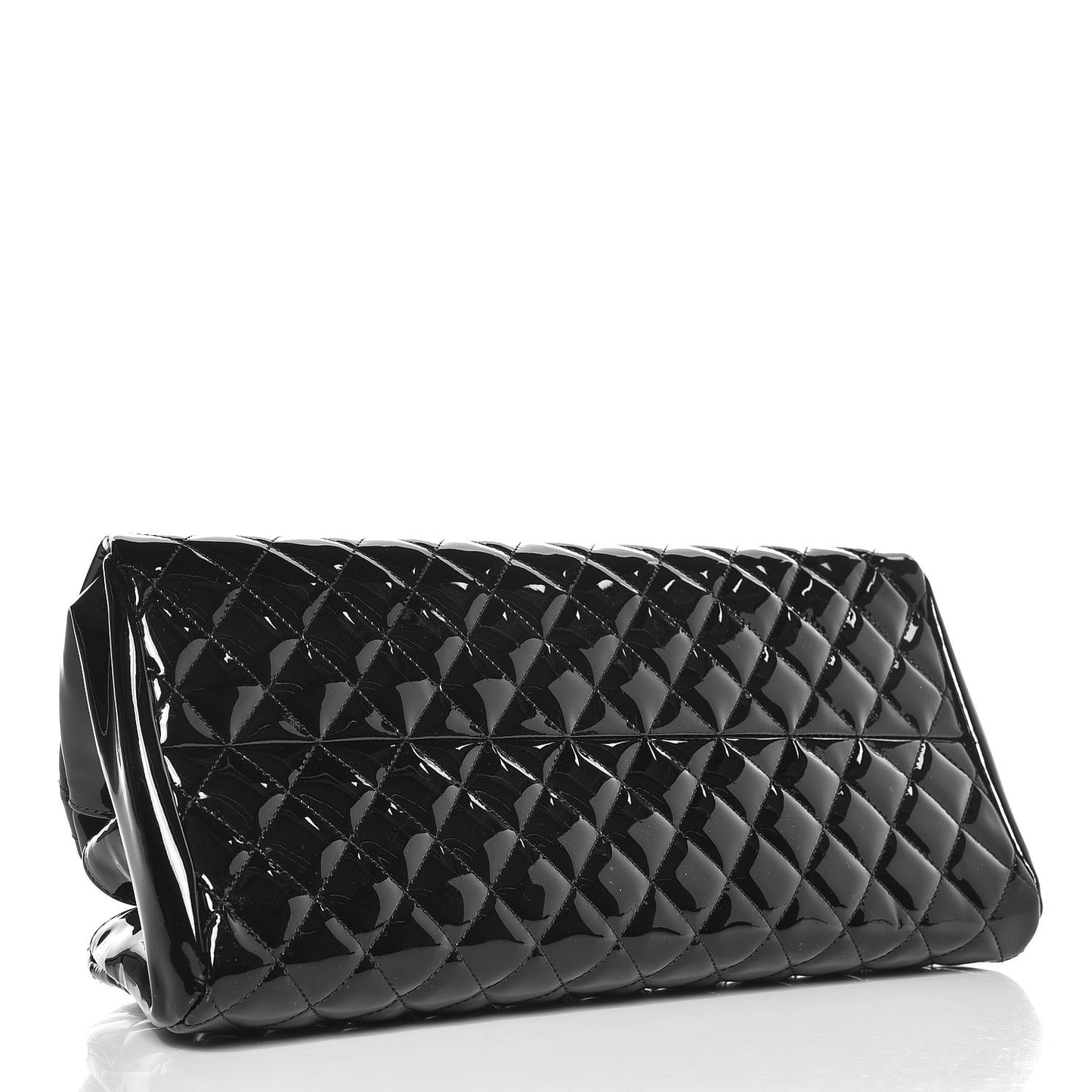 Patent Quilted Medium Just Mademoiselle Black