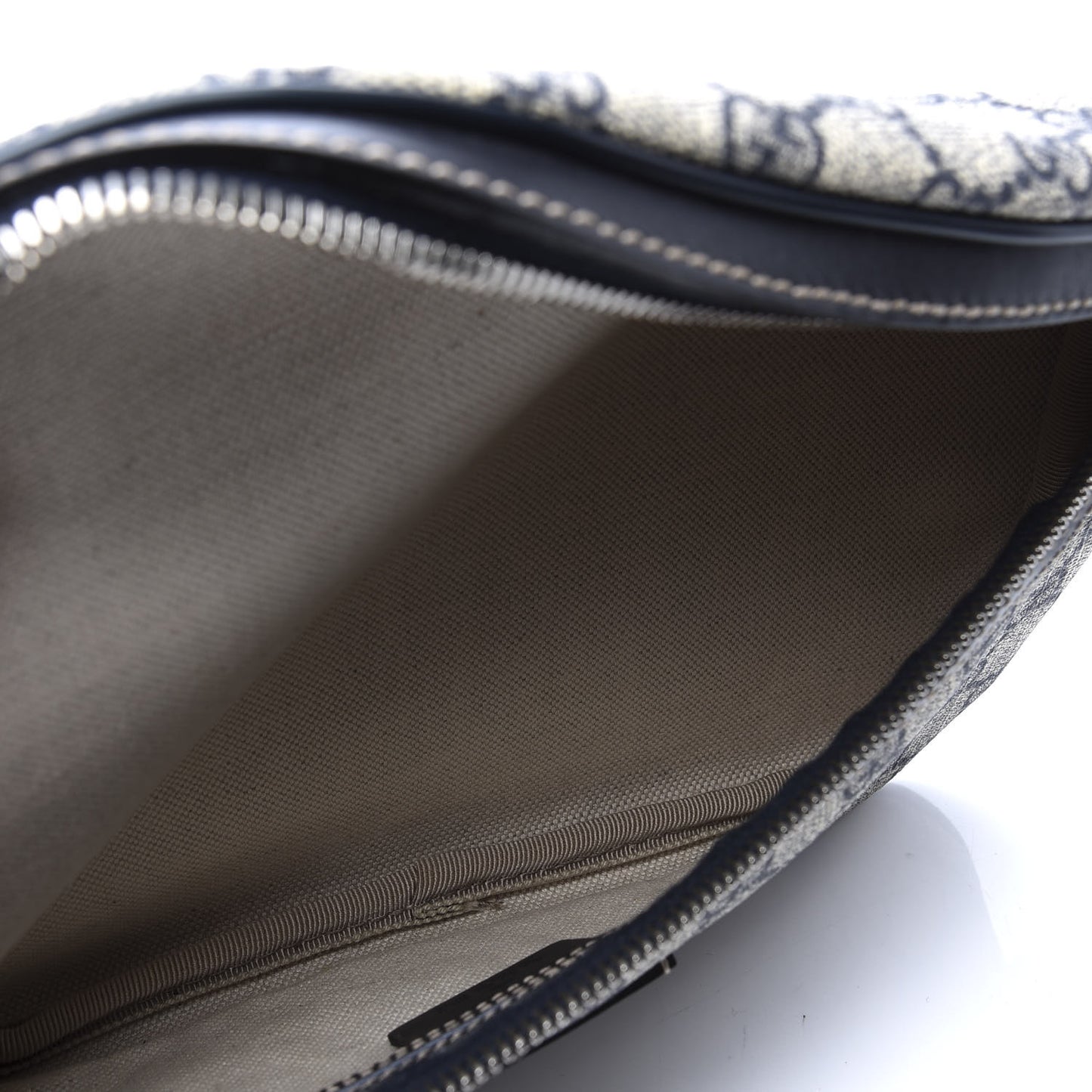 GG Plus Monogram Belt Bag Navy