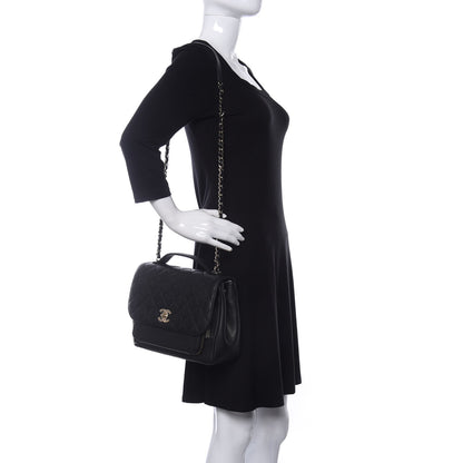 Chanel Caviar Quilted Large Business Affinity Flap Black 2 of 10